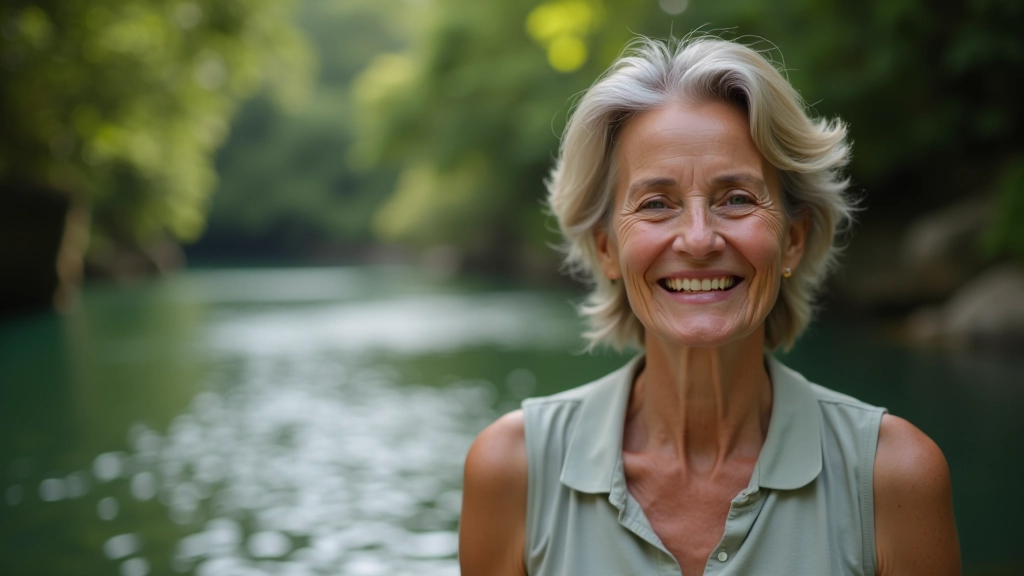 María González, 68 años, visitante satisfecha
